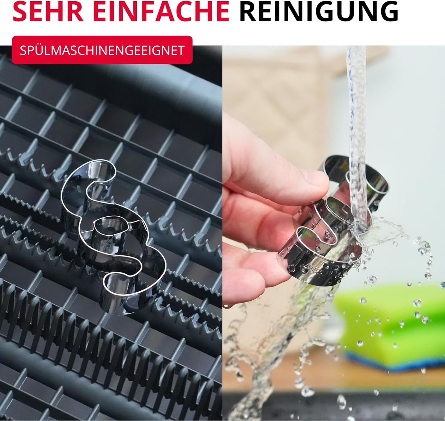 Formă de biscuiți Westmark Cologne Cathedral – Formă de biscuiți din oțel inoxidabil pentru fanii parfumului de Koln – Formă de biscuiți precisă pentru aluat, brânză, legume și decorațiuni de petrecere, 8 cm