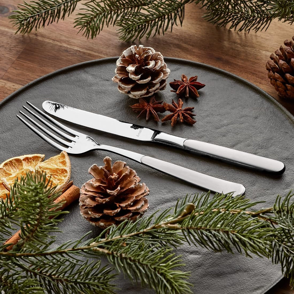 Amefa Satina cutlery set in 60 parts, for 12 people, safe Kitchen Naty Shop