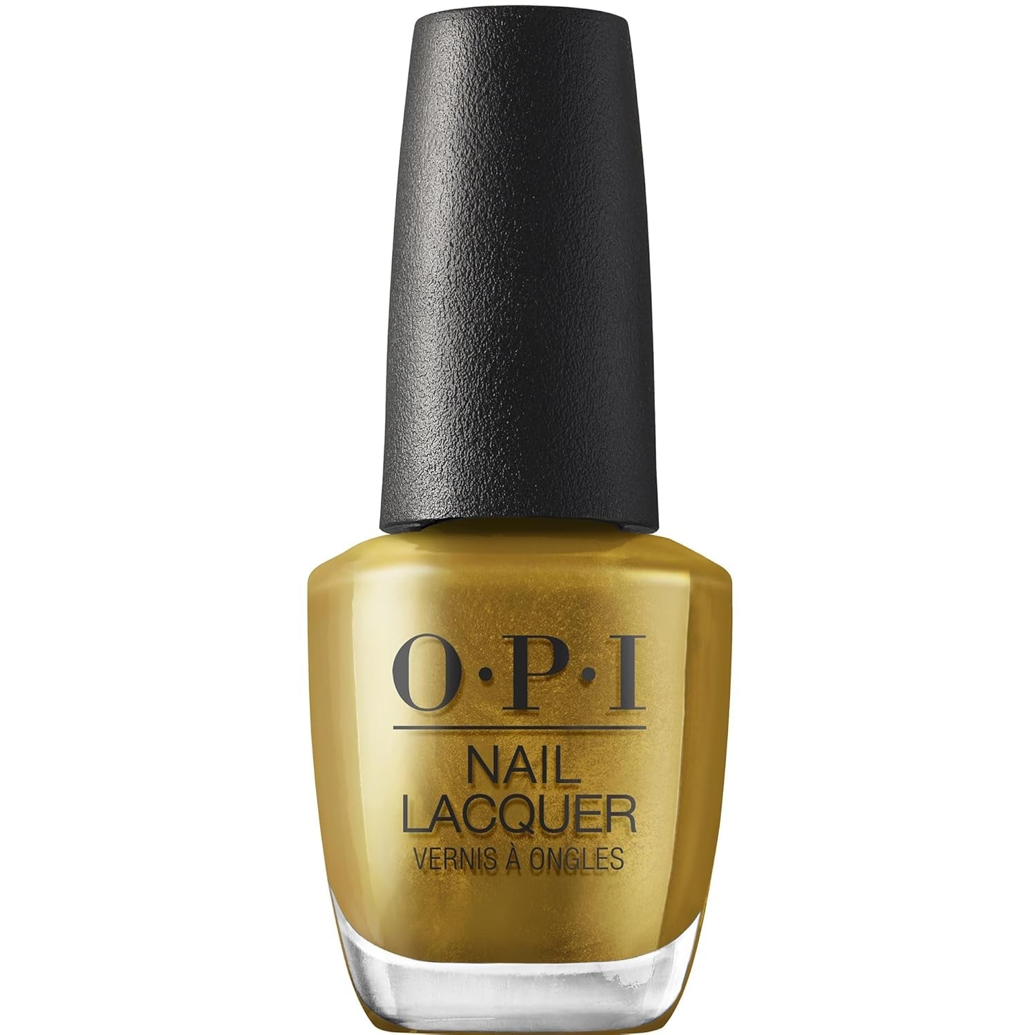 Lac de unghii OPI Nail Lacquer în nuanțe de negru și maro – Oja cu uscare rapidă, rezistentă la ciobire și de lungă durată – durează până la 7 zile – cu pensulă ProWide extra-lată