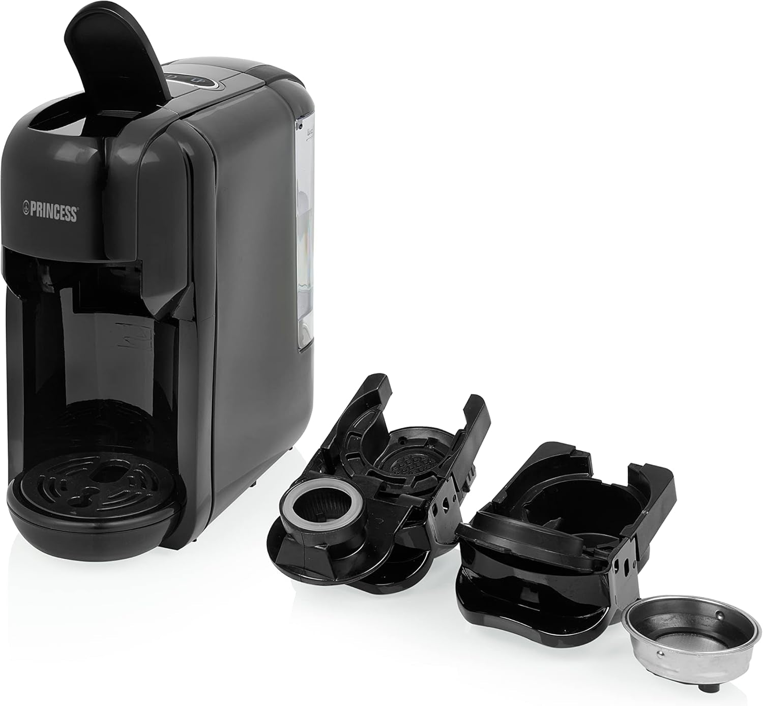 Espressor Princess 249452 – Pentru capsule Nespresso™, Dolce Gusto și capsule ESE – Pompă italiană de 19 bari – 0,6 L – 1450 W