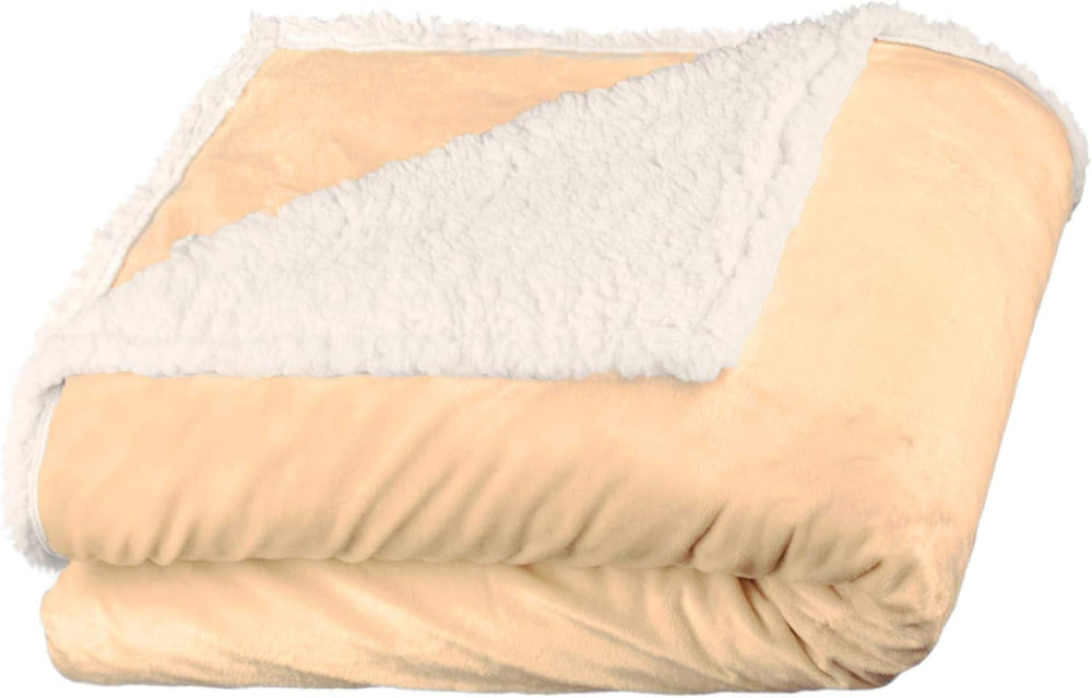 Aqua-Textil Fluffy Cuddly Blanket 150 X 200 Cm Gray White Melange Plush TV Blanket Bedspread Sherpa Fleece Oeko-Tex Ottawa Beds and Blankets Besuche den aqua-textil-Store Beige Nature White Nicki Comfortable Blanket 150 X 200 Cm