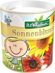 Marigold seeds Chrestensen Colorful Mix - Free pollinated seeds 30g for approx. 25m² - Shaker for garden children