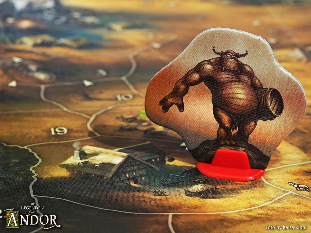 Kosmos 683122 Legends of Andor - Big Box, Base Game (Kennerspiel des Jahres 2013) and Additional Expansions, Fantasy Classic, Cooperative Fantasy Board Game, Ages 10+