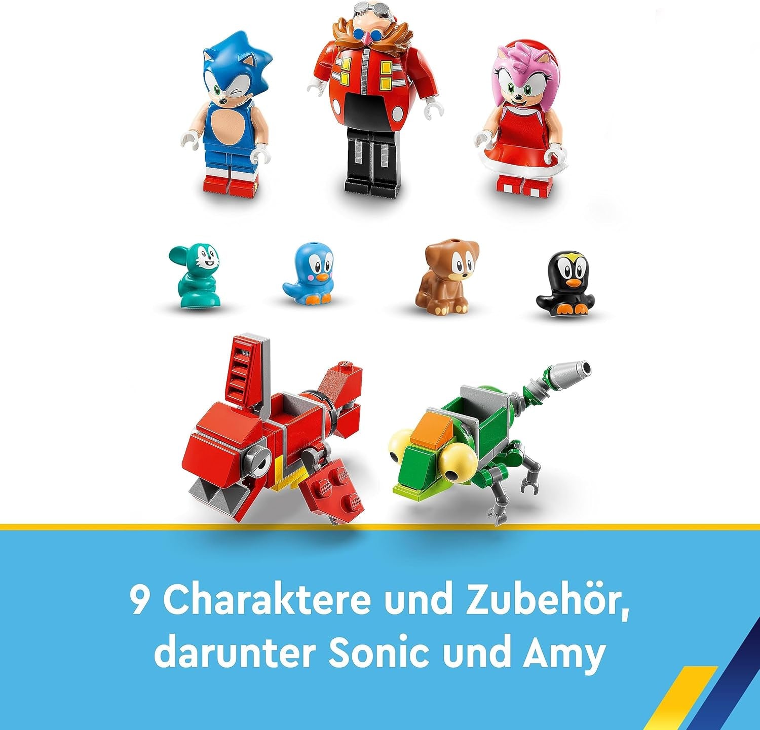 LEGO 76994 Sonic the Hedgehog Sonic's Loop Challenge in Green Hill, buildable toy for kids, boys and girls with 9 characters including Dr Eggman and Amy Building sets Besuche den LEGO-Store