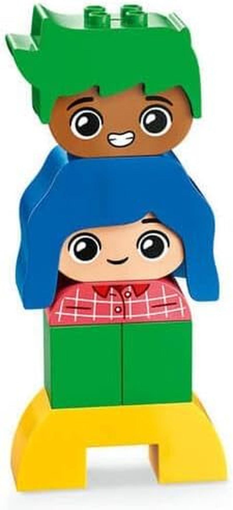 LEGO DUPLO Big Feelings, building stacking game with 23 colorful bricks and 4 figures, motor skills toy to promote the social and emotional development of young children from 18 months 10415 Building sets Beuche den LEGO-Store