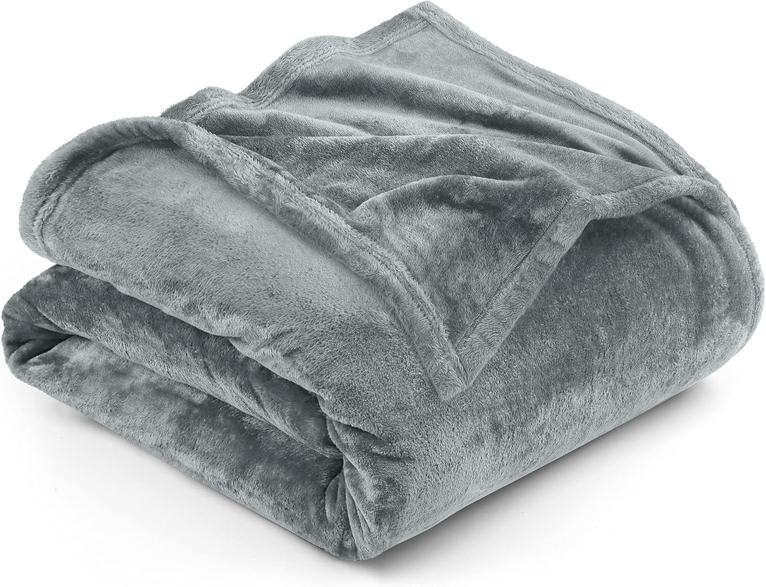 Utopia Bedding Cozy Fleece Blanket [228X228 Cm, Grey] Soft, Light, Warm and Fluffy Blanket Comfortable and Breathable Blanket for Bed Sofa Couch Beds and Blankets Besuche den Utopia Bedding-Store Gray Ash 200X150 Cm