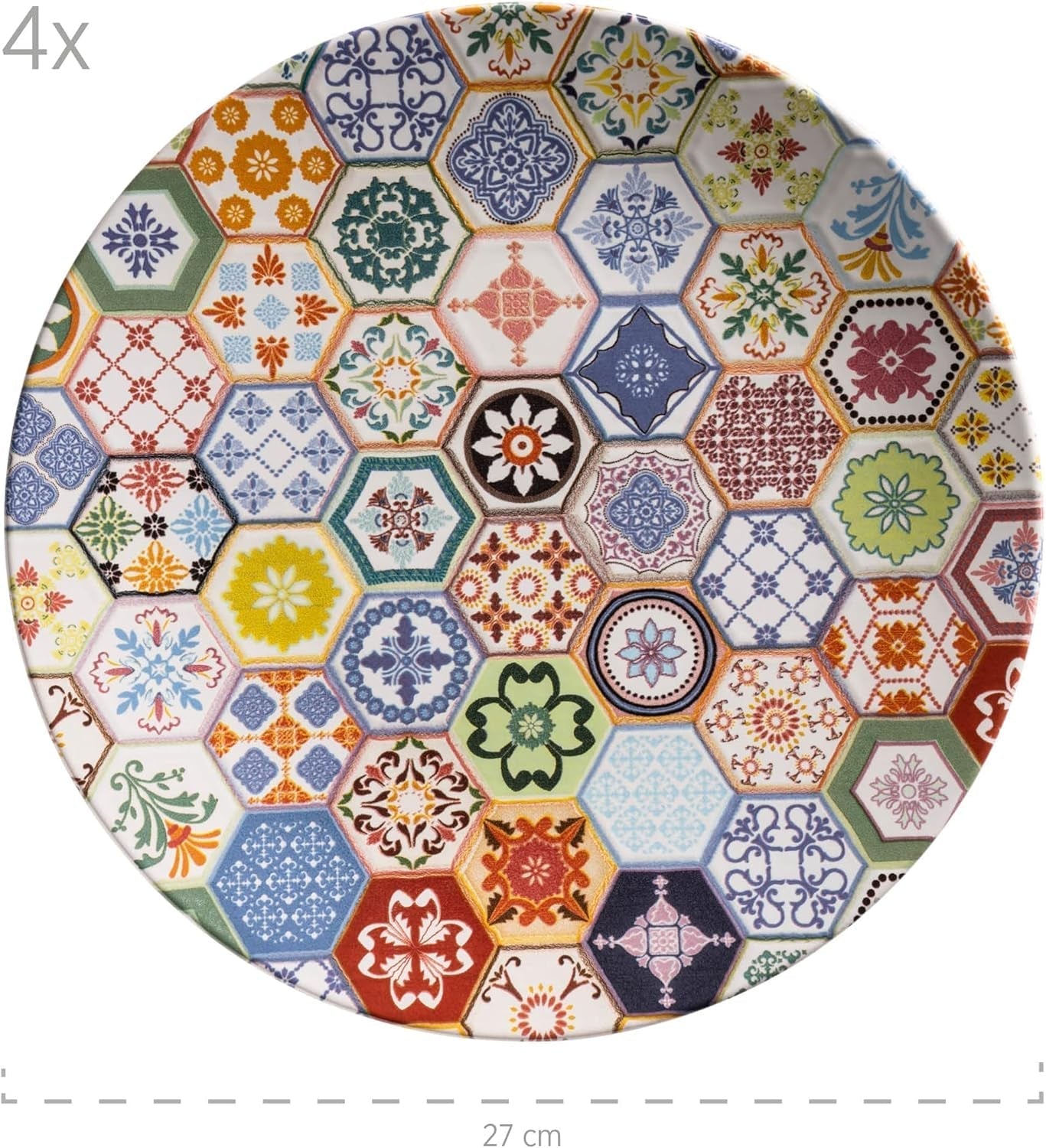 MÄSER Seria Amarante, serviciu de masă pentru 4 persoane din 12 piese cu decor special Seturi vesela masa Naty Shop