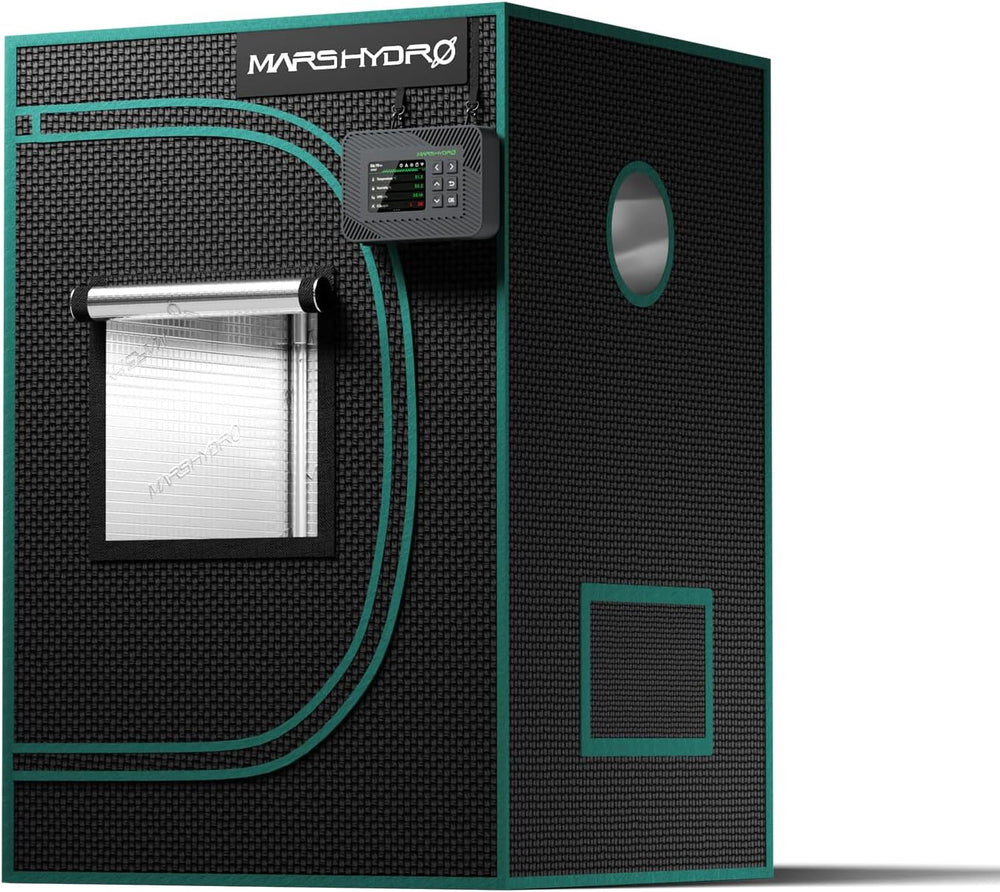 MARS HYDRO Grow Tent 60x60x140cm, Indoor Grow Tent, Reflective Mylar Grow Tents for Hydroponics, Removable Bottom Tray for Plant Growing Space