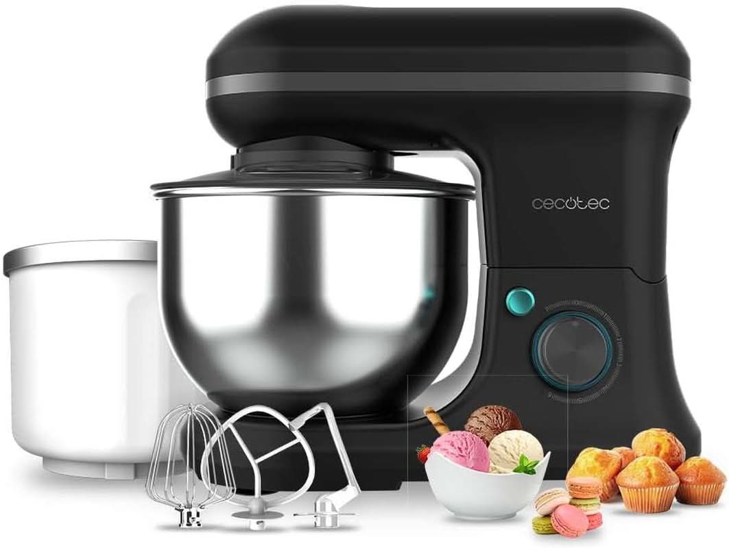 Food processor Cecotec Cecomixer Compact, 1000 W Naty Shop Black 5 functions + ice