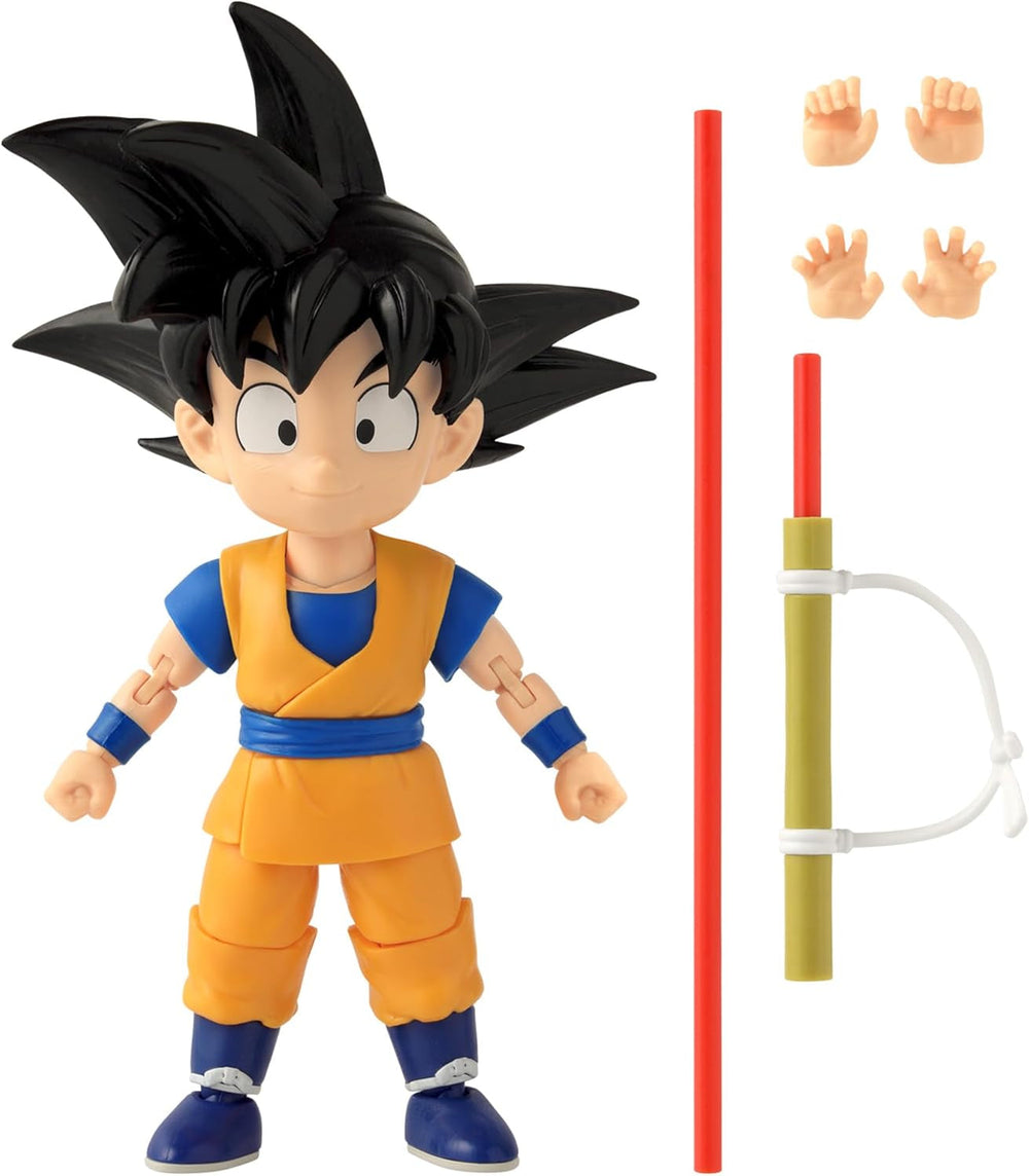 BANDAI - Dragon Ball Daima Kid Goku - Dragon Star Figure 17 cm - Kid Goku Figure with Accessories - Official Dragon Ball License - Movable Mini Goku Figure - Toy from 4 Years - 40735 Action figures Naty Shop