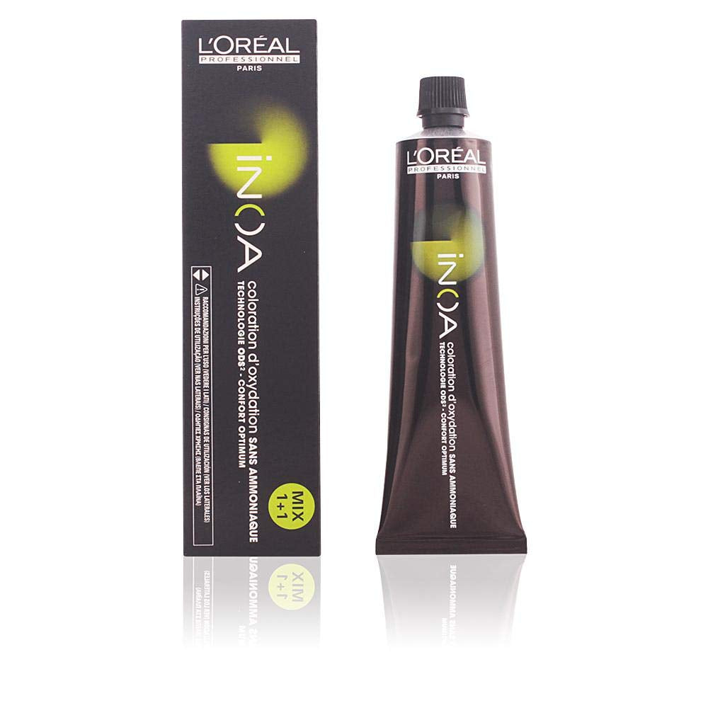 L'Oréal Professionnel INOA Colorație oxidativă fără amoniac 4 maro mediu, 1 pachet, (1x 60 ml)