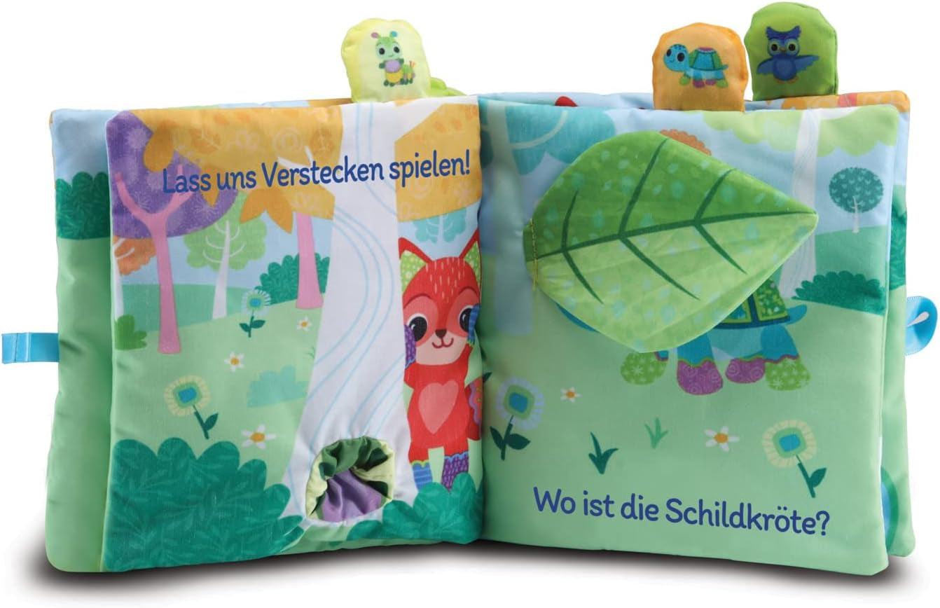 Vtech 80-536904 Cartea de pluș cu muzică pentru copii Jucarii Bebe Naty Shop