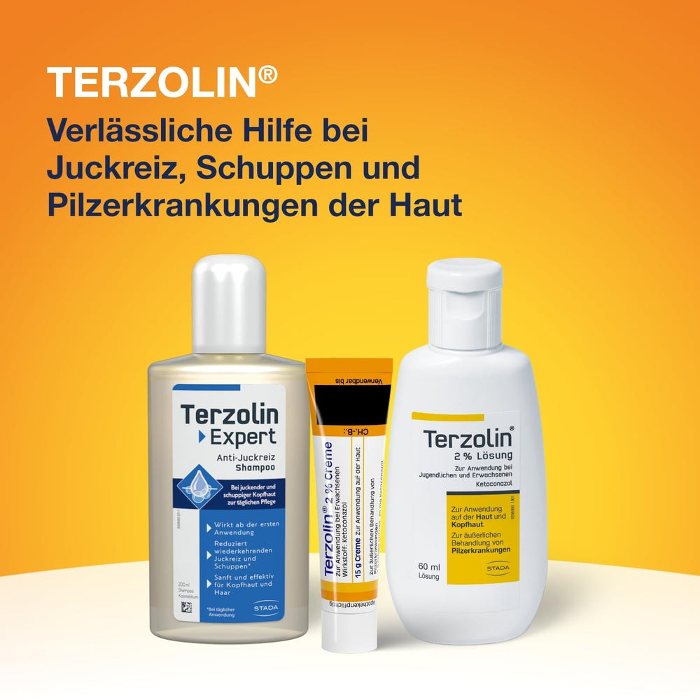 Terzolin Expert Anti-Itch Shampoo, Moisturizing care for sensitive scalp - 200 ml Shower and bath Terzolin
