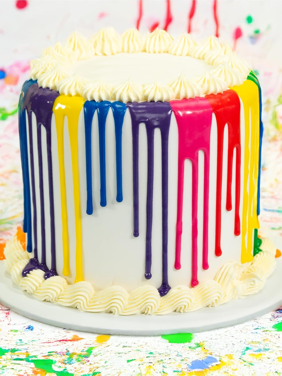 Colorant alimentar lichid Sugarflair Super Blue - Colorant alimentar foarte concentrat pentru colorarea pastei de zahăr, cremei de unt, glazurii, macaroanelor, decorațiunilor pentru torturi și multe altele - 60 ml