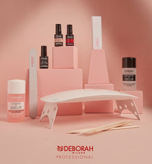 Milano Professional Nail Lacquer, halbpermanent, Nr. 32 Rose Crepe, Plumping-Effekt, langanhaltend, verleiht intensive und glänzene Nägel, 4.5 ml