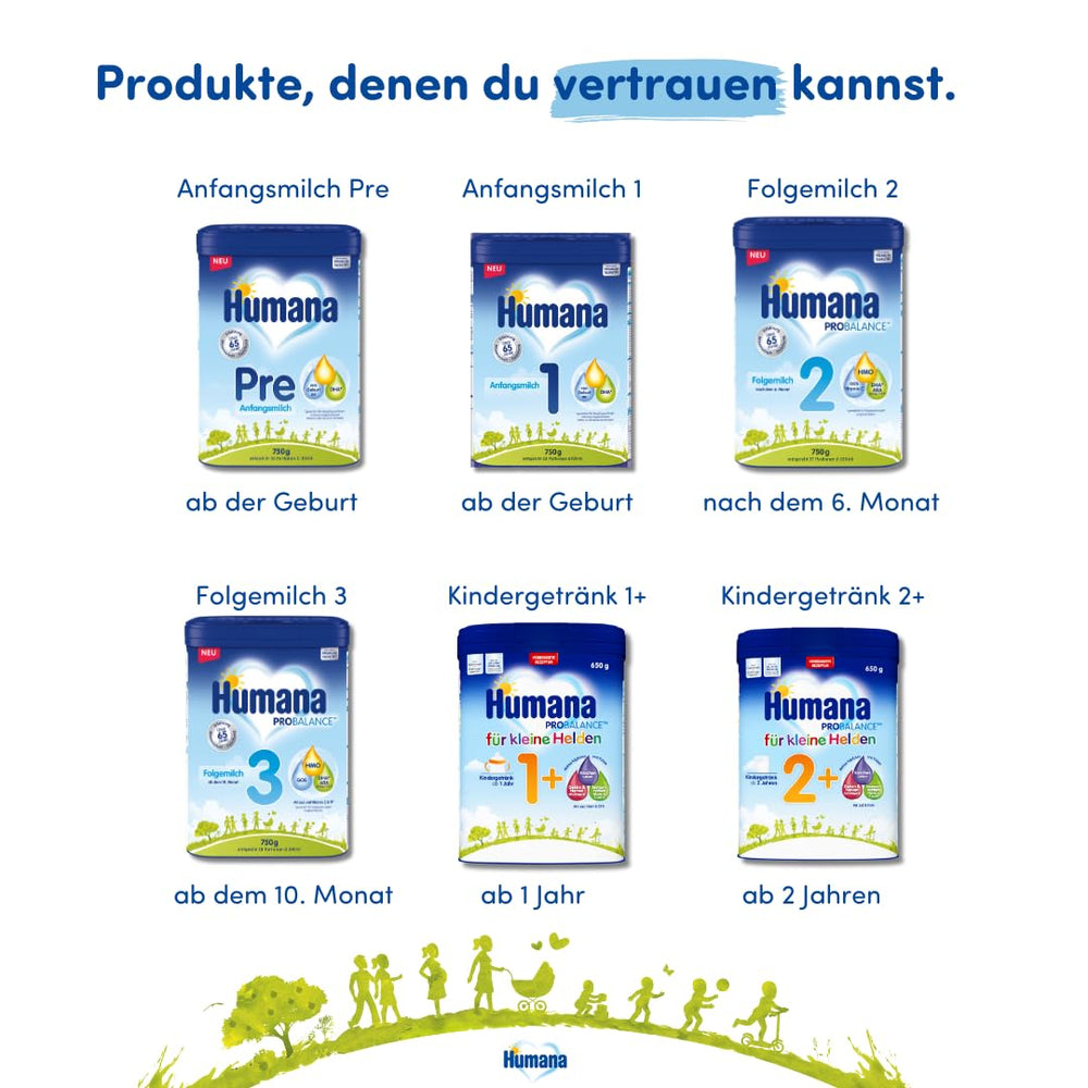 Humana SL Expert, from birth, special formula for cow's milk intolerance caused by lactose intolerance, galactosemia or cow's milk protein allergy, for infants and young children, 600g