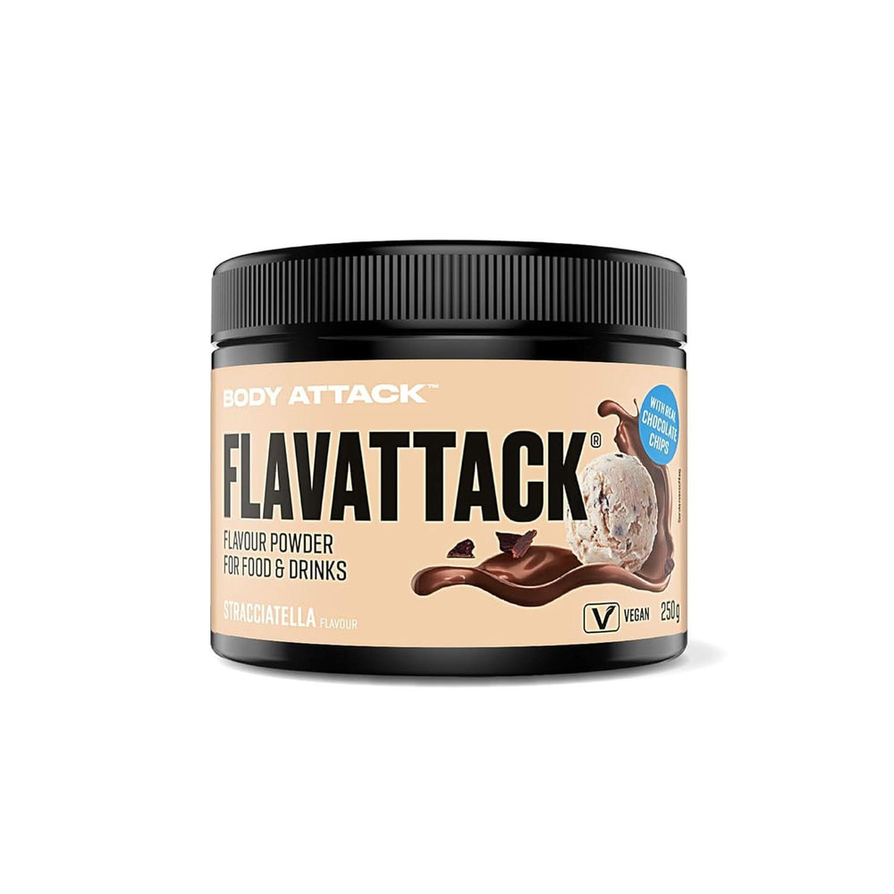 Body Attack Flavattack®, Double Choc Brownie, 250G / 83 servings Aromas Naty Shop 250 grams Stracciatella