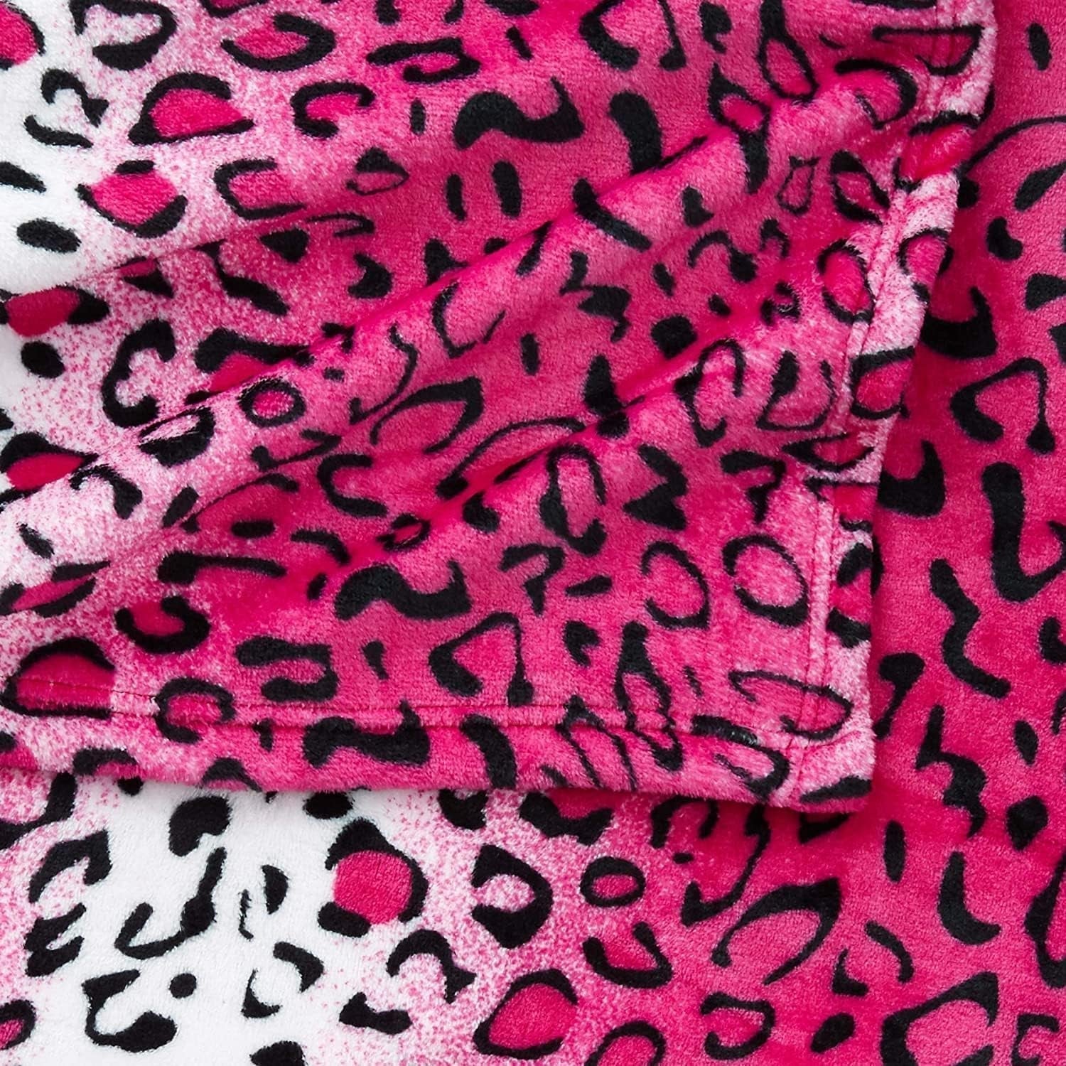Home Must Haves Queen/King Zebra Giraffe Safari Animal Print All Season Super Soft Warm Couch Throw Blanket Bed Size Pink Polyester Pink Leopard Quilts & Quilts Naty Shop