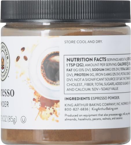 King Arthur Espresso Powder - Intense Coffee Flavor In Cakes