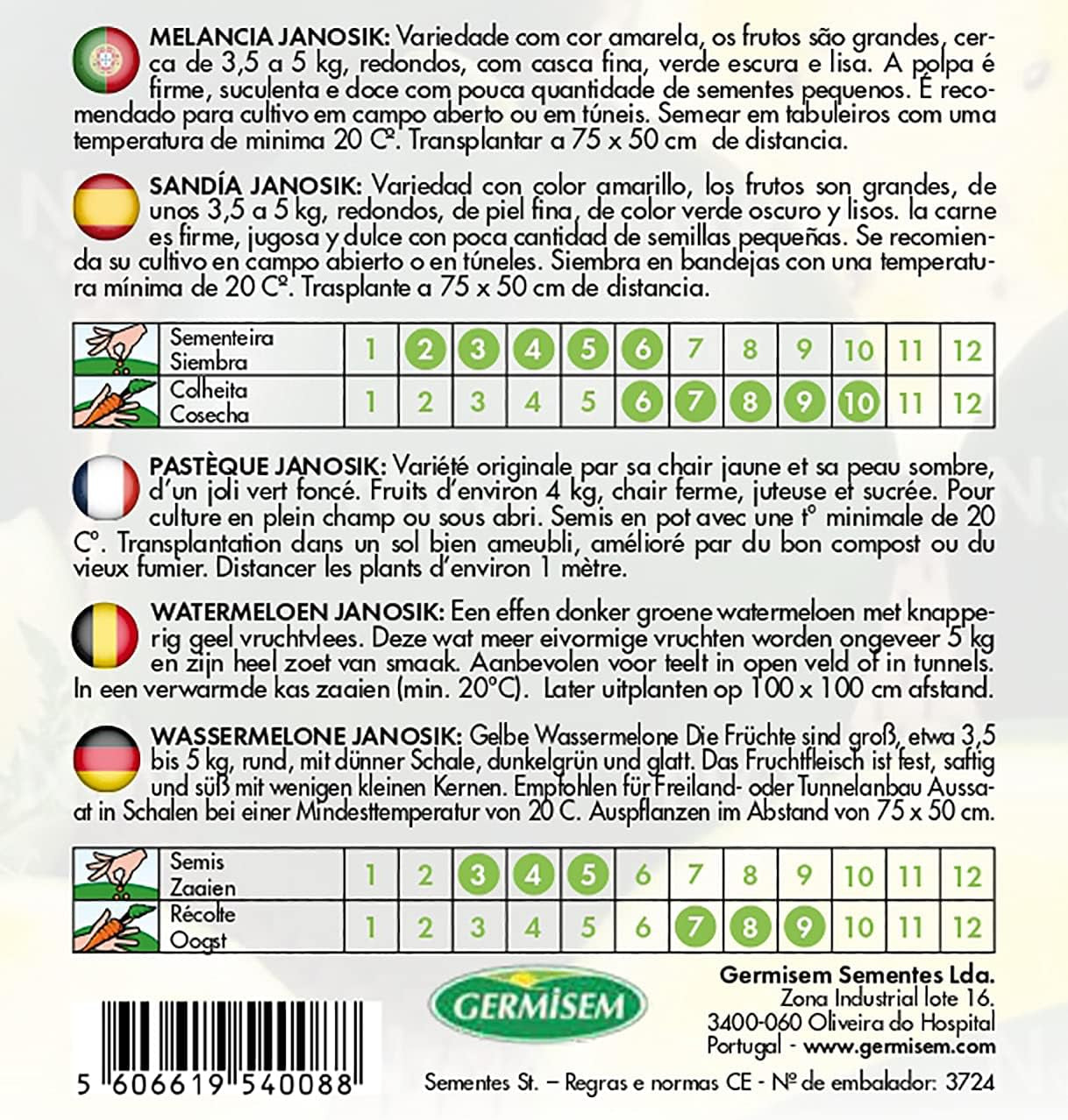 Wassermelone JANOSIK