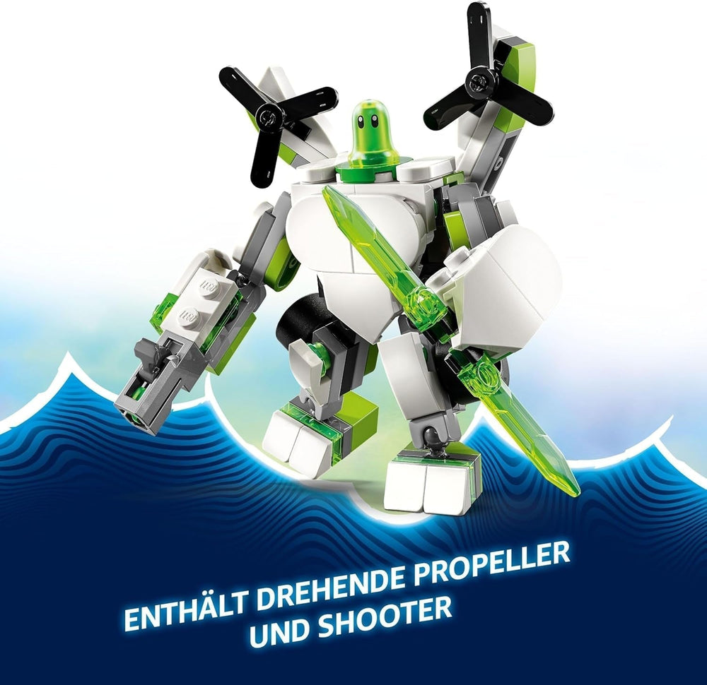 LEGO Dreamzzz Z-Blob's Robot and Vehicle Adventure, 20-in-1 Toy Mech, pentru fete și băieți, copii cu vârsta de peste 7 ani, Playset Fantasy cu Mateo Minifigure, 20 versiuni de Z-Blob 71487 Seturi de constructie Besuche den LEGO-Store