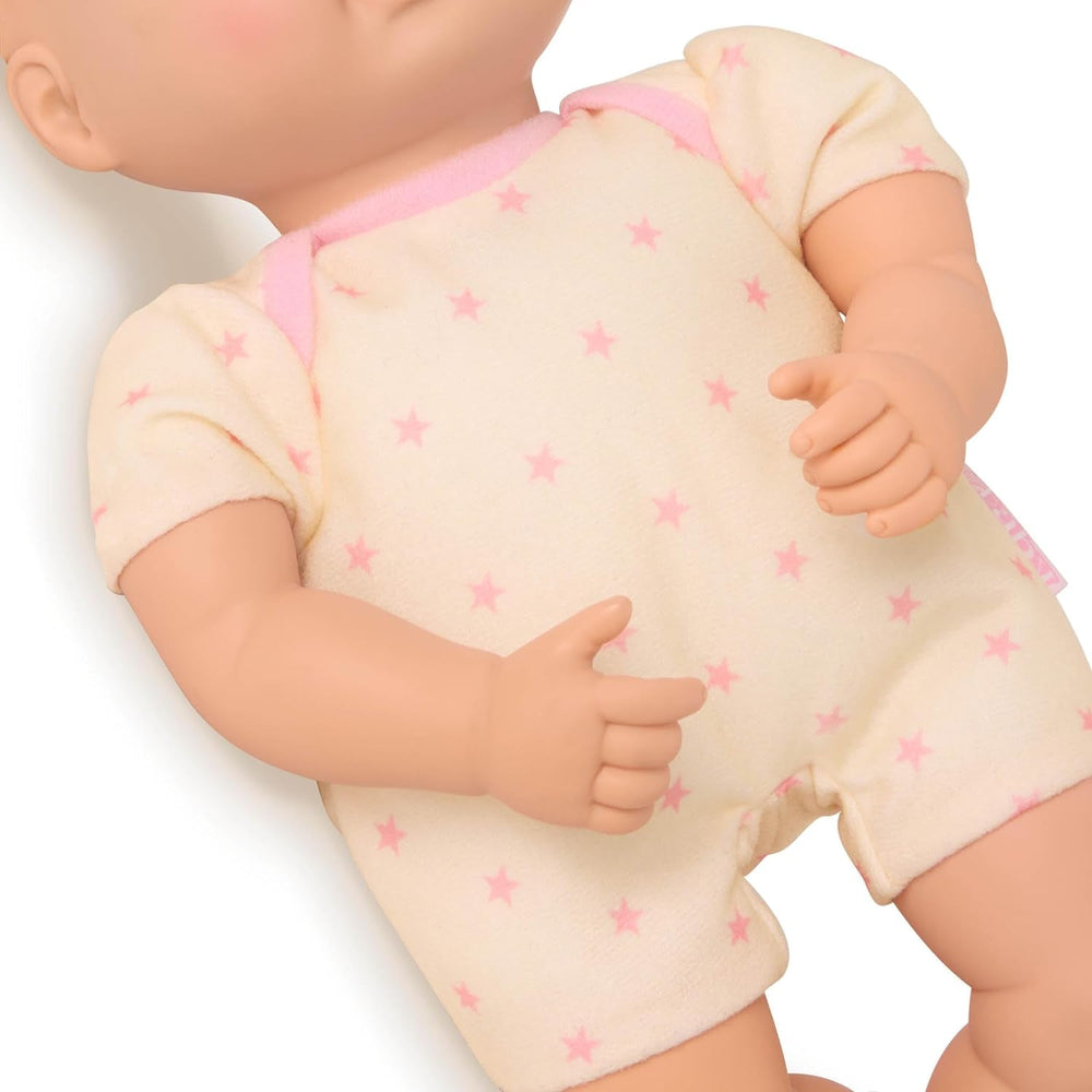 Păpușă Baby Sweetheart - Seara de culcare - 31 cm - Corp moale - Accesoriu pentru suzetă - Joc de simulare - Jucărie pentru copii de 3 ani și peste