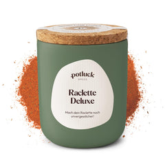 Potluck | Raclette Gewürz | Würzmischung im Keramiktopf | 70g | Vegan, gluten-free and with natural ingredients