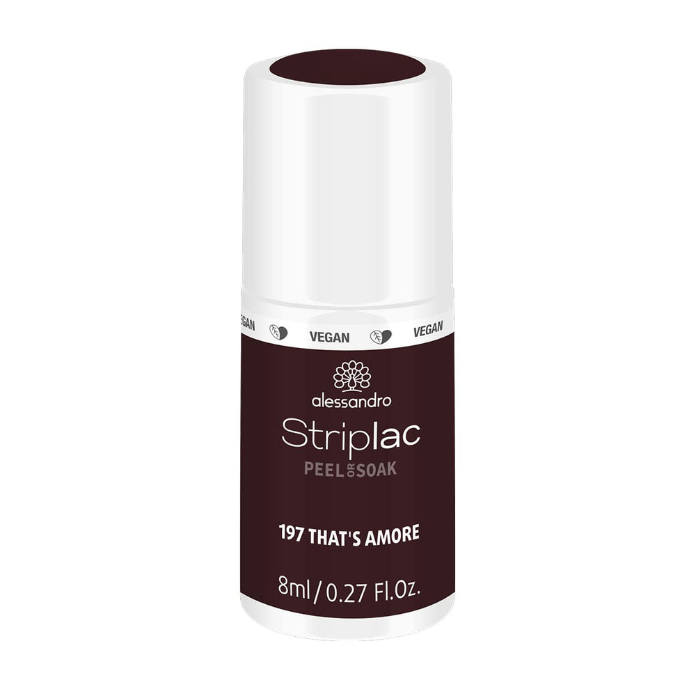 alessandro Striplac UV-Nagellack Flat White – Schonend und langanhaltend – Einfache Entfernung dank Peel-Off-Technologie – Vegan und tierversuchfrei – 8 ml