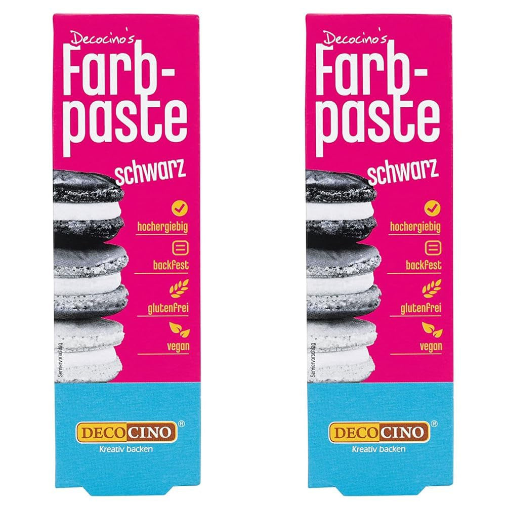 Pastă de colorant roz DECOCINO – 20 g – Colorant alimentar, ideal pentru colorarea prăjiturilor, fondantului și cremelor – Fără acizi grași azoici și gluten