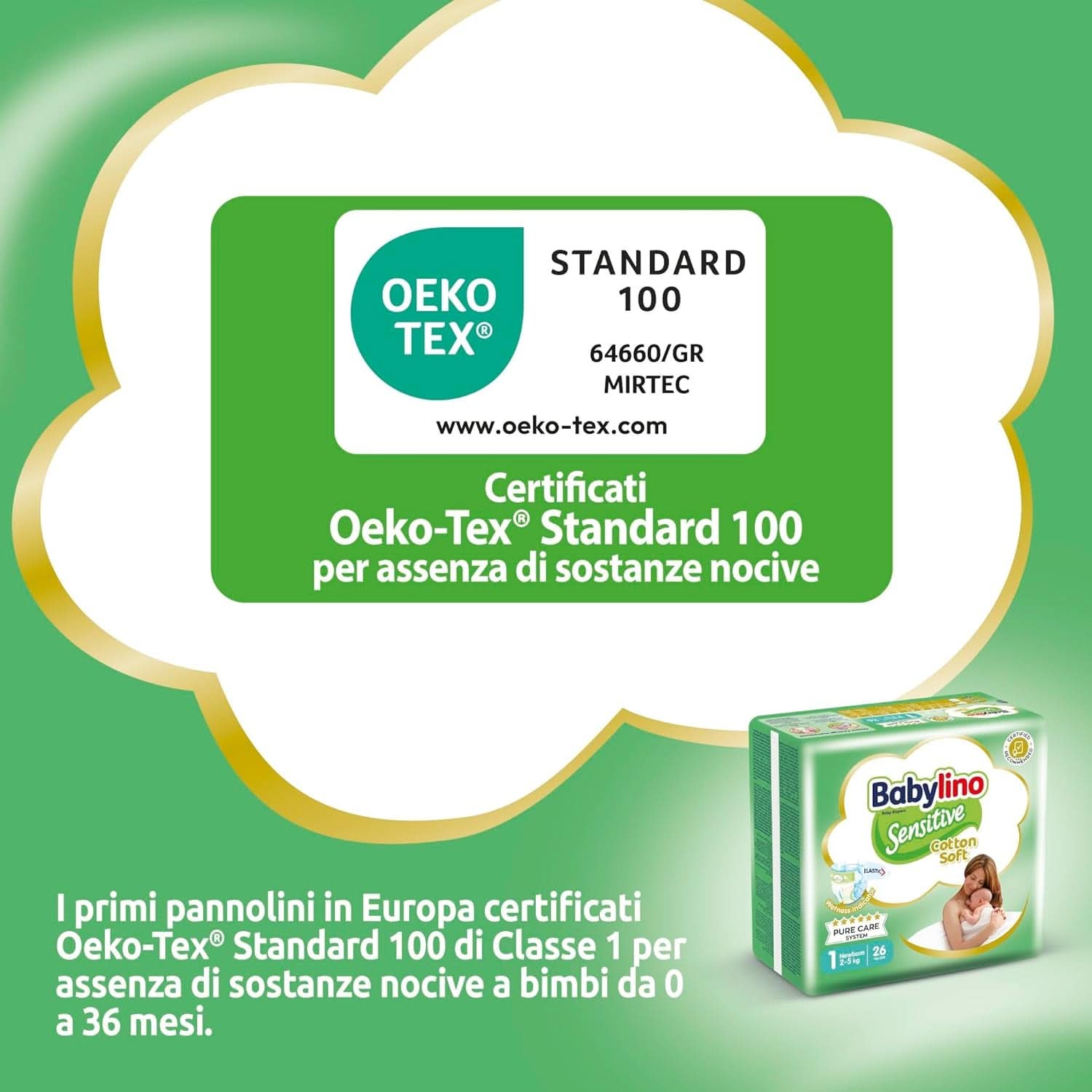 Babylino Sensitive, Scutece delicate pentru copii, diverse marimi Mama si Copilul Naty Shop