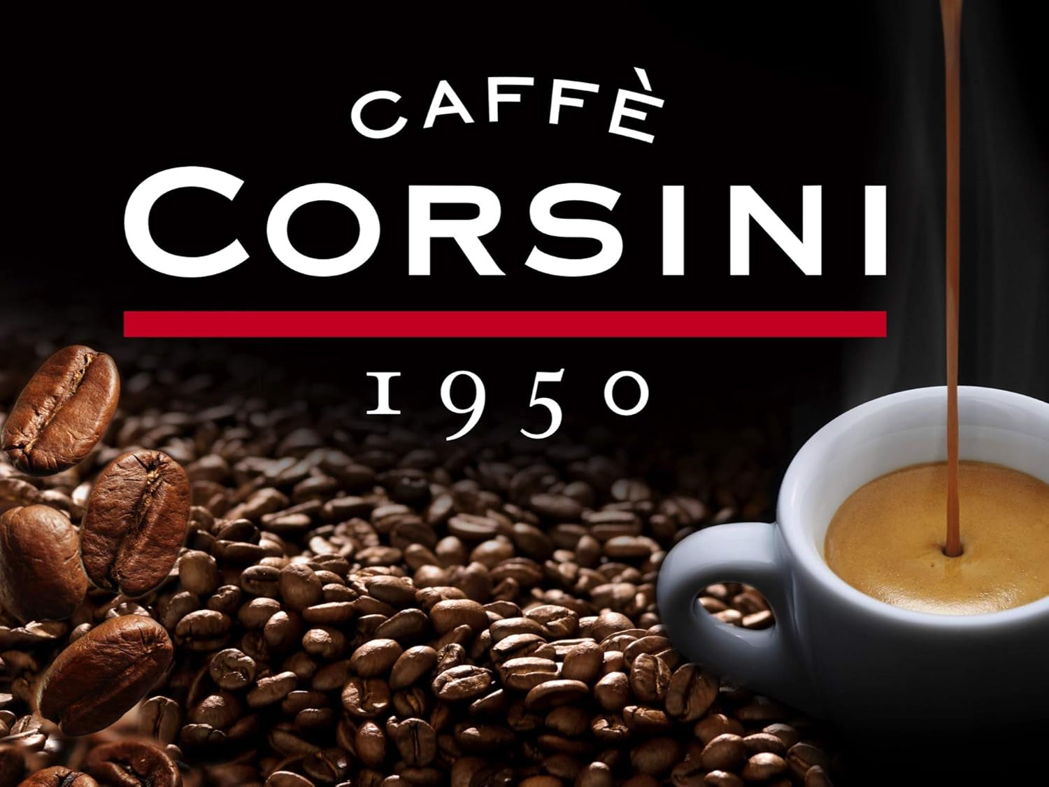 Caffè Corsini - Classico Italiano, Miscela Di Caffè In Capsule Compatibili Nespresso, Gusto Forte E Deciso - Confezione Da 100 Capsule