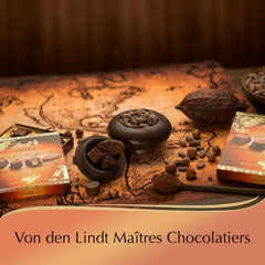 Lindt Chocolate | Creole Praline Box | 100g | 9 pralines in 4 delicious assortments, made from 100% fine cocoa, without alcohol | Chocolate gift set