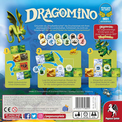 Pegasus Spiele 57111G - Dragomino *Children's game of the year 2021*, Multicolor