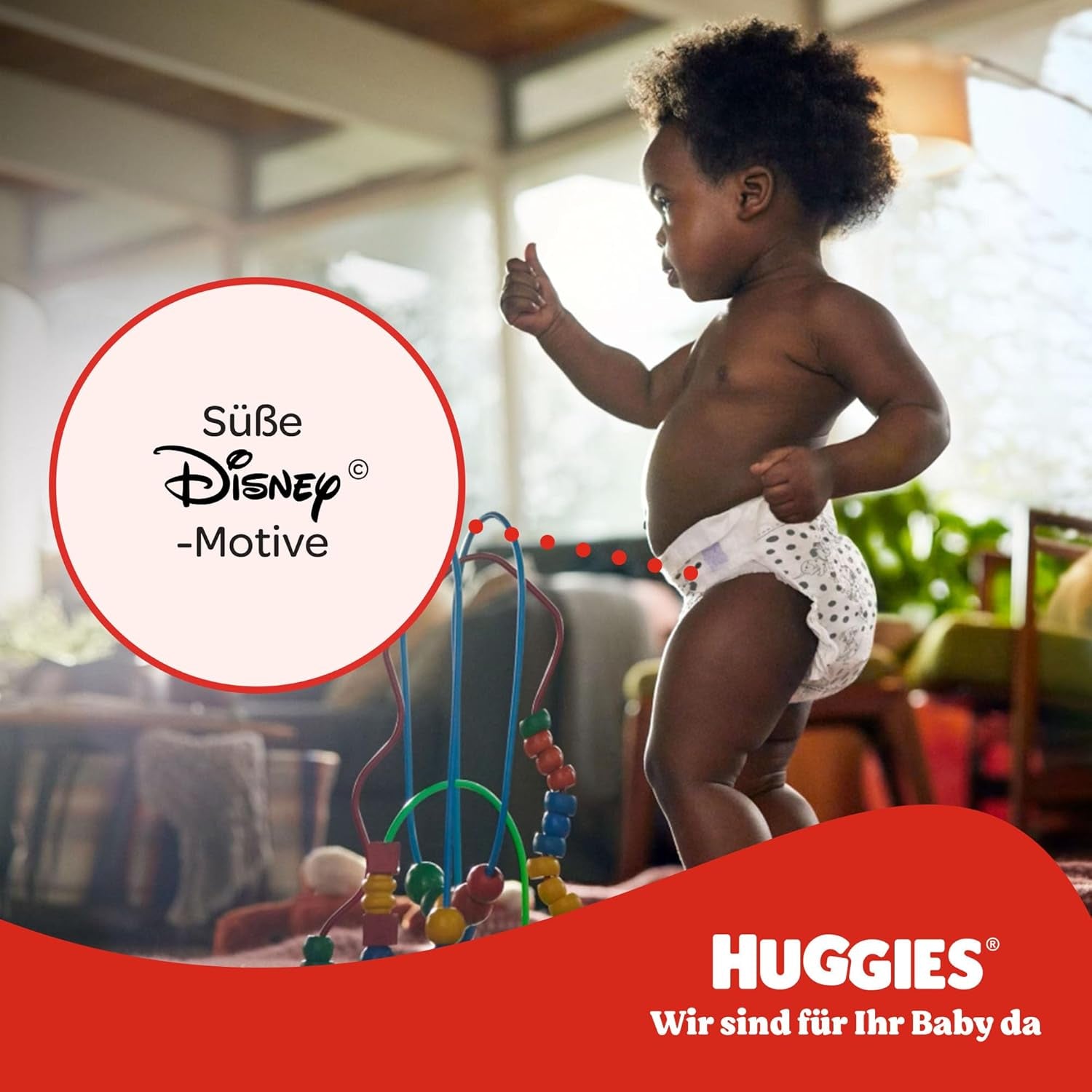 Huggies Little Movers Disney Pants, Size 6, 96 Count (2 x 48), Monthly Box