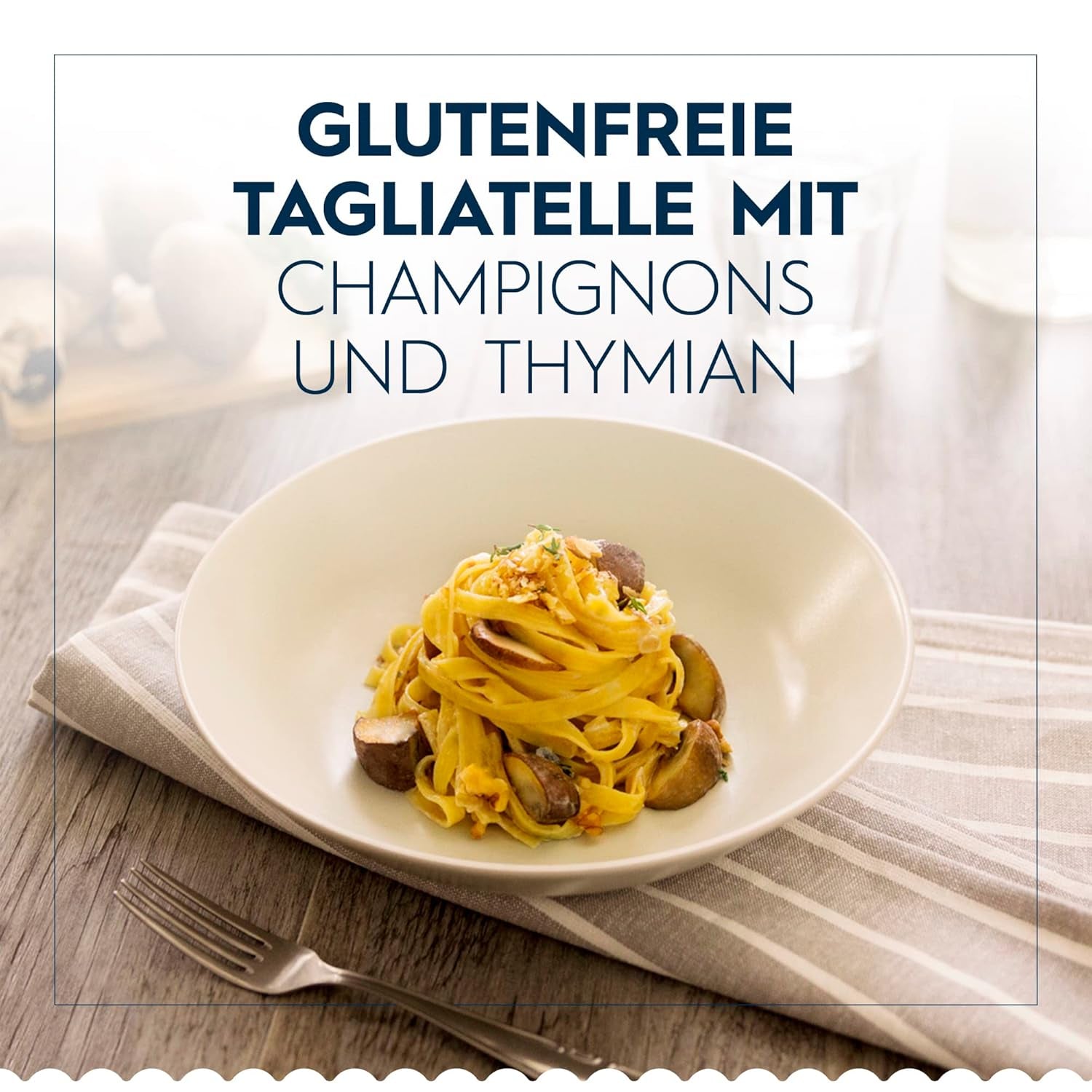 Gluten-free Barilla Tagliatelle pasta made from delicious corn and rice - perfect for people with celiac disease or gluten intolerance 300g