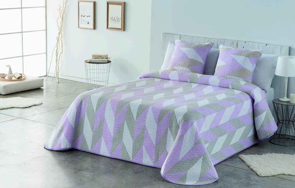 VIALMAN Sofia 30 Bouti Light duvet for double bed | quilt size 250 X 270 cm, gray Quilts and quilts Naty Shop Pink 135X190 Cm