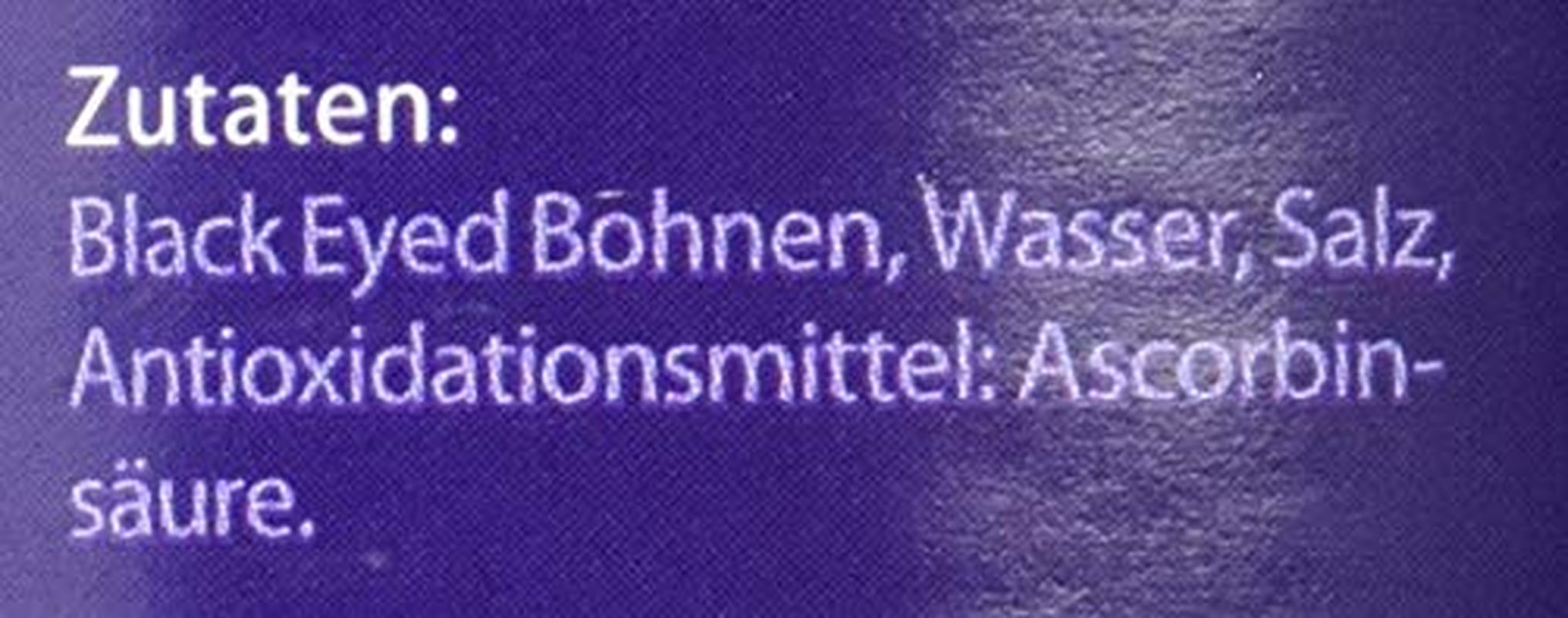 Black Eyed Beans 12 Pack (12 x 425ml)