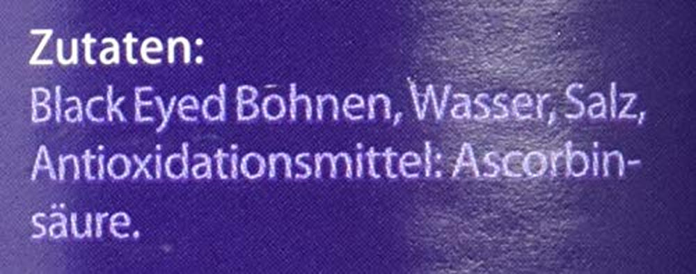 Black Eyed Beans 12 Pack (12 x 425ml)