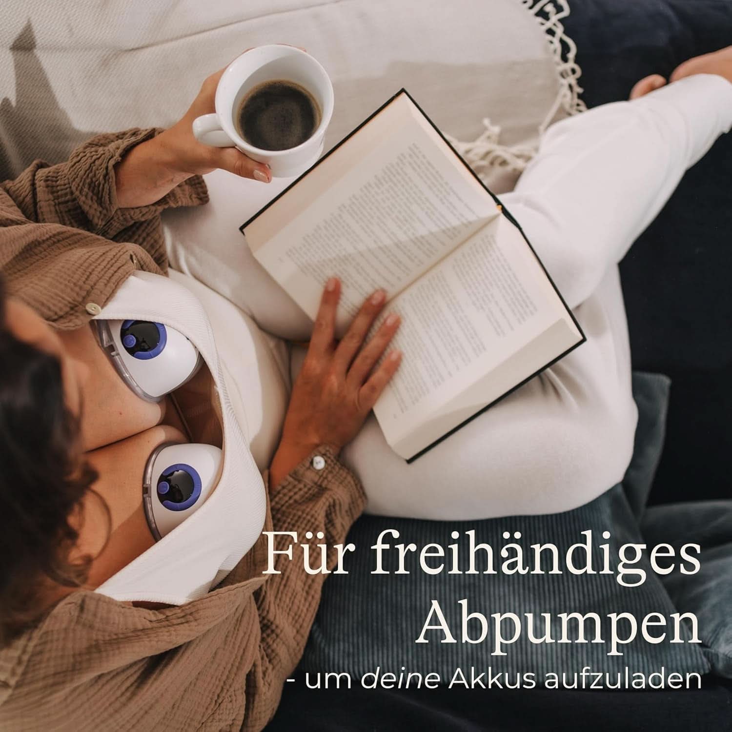 Lansinoh Tragbare Elektrische Doppelmilchpumpe – Freihändig Und Leise Abpumpen Ohne Kabel & Schläuche – Wiederaufladbarer Akku – Einfache Bedienung & Reinigung - Handsfree Accessories Food and Breastfeeding Bebe Naty Shop