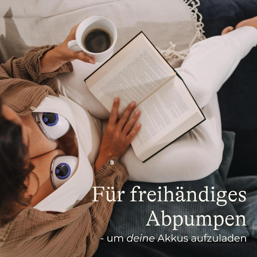 Lansinoh Tragbare Elektrische Doppelmilchpumpe – Freihändig Und Leise Abpumpen Ohne Kabel & Schläuche – Wiederaufladbarer Akku – Einfache Bedienung & Reinigung - Handsfree Accessories Food and Breastfeeding Bebe Naty Shop