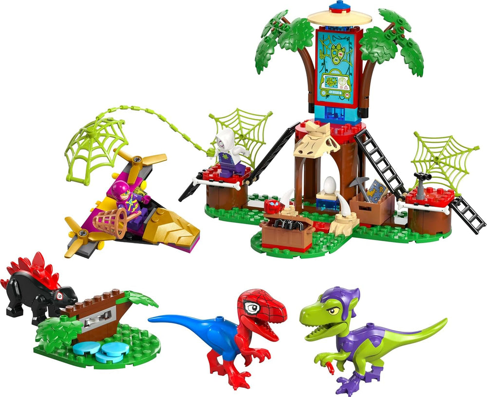 LEGO Marvel Showdown at the Treehouse: Spidey-Rex Vs. Gobby-Raptor, Dinosaur Build and Play Set, Toy Dinosaur Gift for Boys and Girls 4+, Spidey and His Super Friends 11200 Building Sets Besuche den LEGO-Store