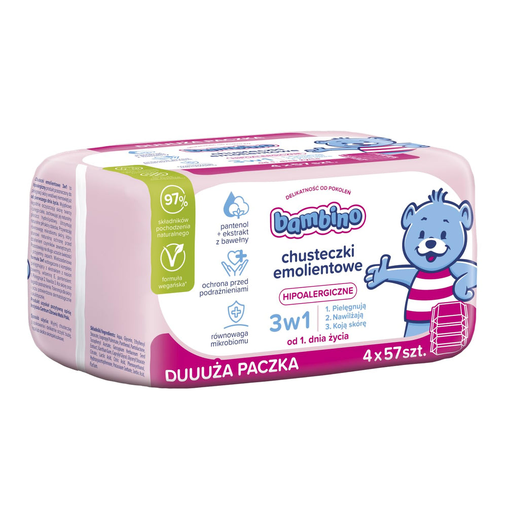 Wipes 3 in 1 4x57 pcs