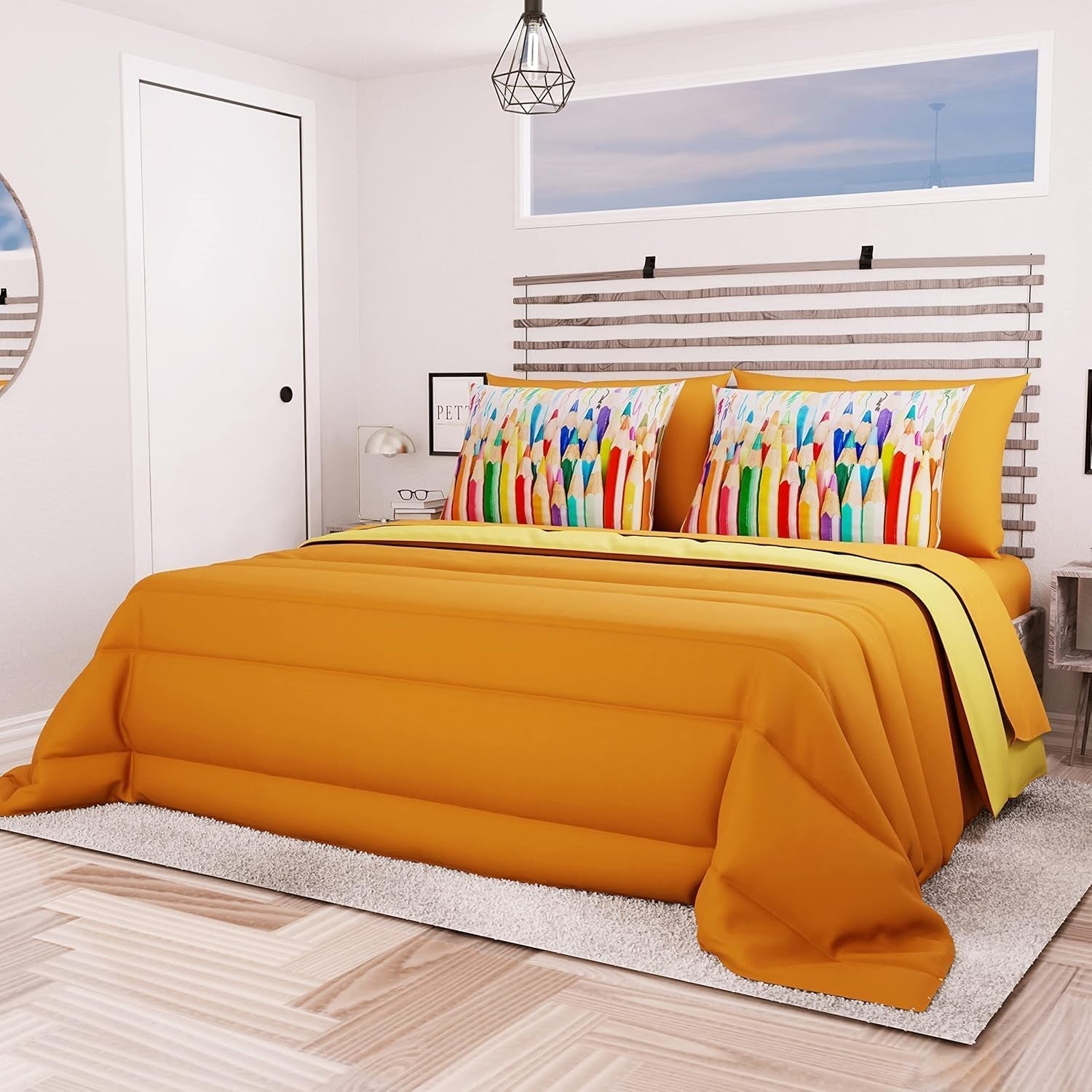 PETTI Artigiani Italiani - Double bed winter blanket, maxi, monochrome, double-sided, white, gray, 100% Made in Italy