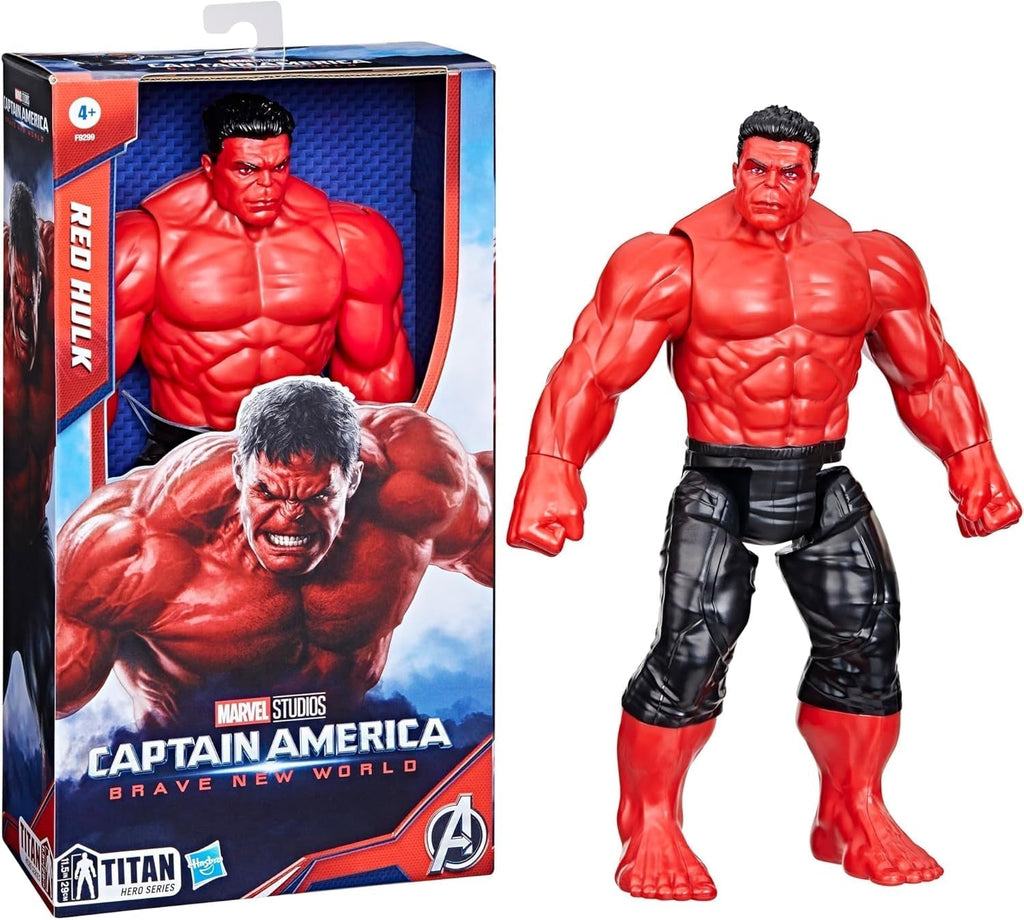 Marvel Studios Captain America Brave New World, Titan Hero Series Deluxe Red Hulk Action Figure Action figures Naty Shop