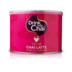 Drink Me Chai Spiced Chai Latte 1 kg (pachet de 1) - doar adaugă apă, pudră Chai Latte (50 porții)