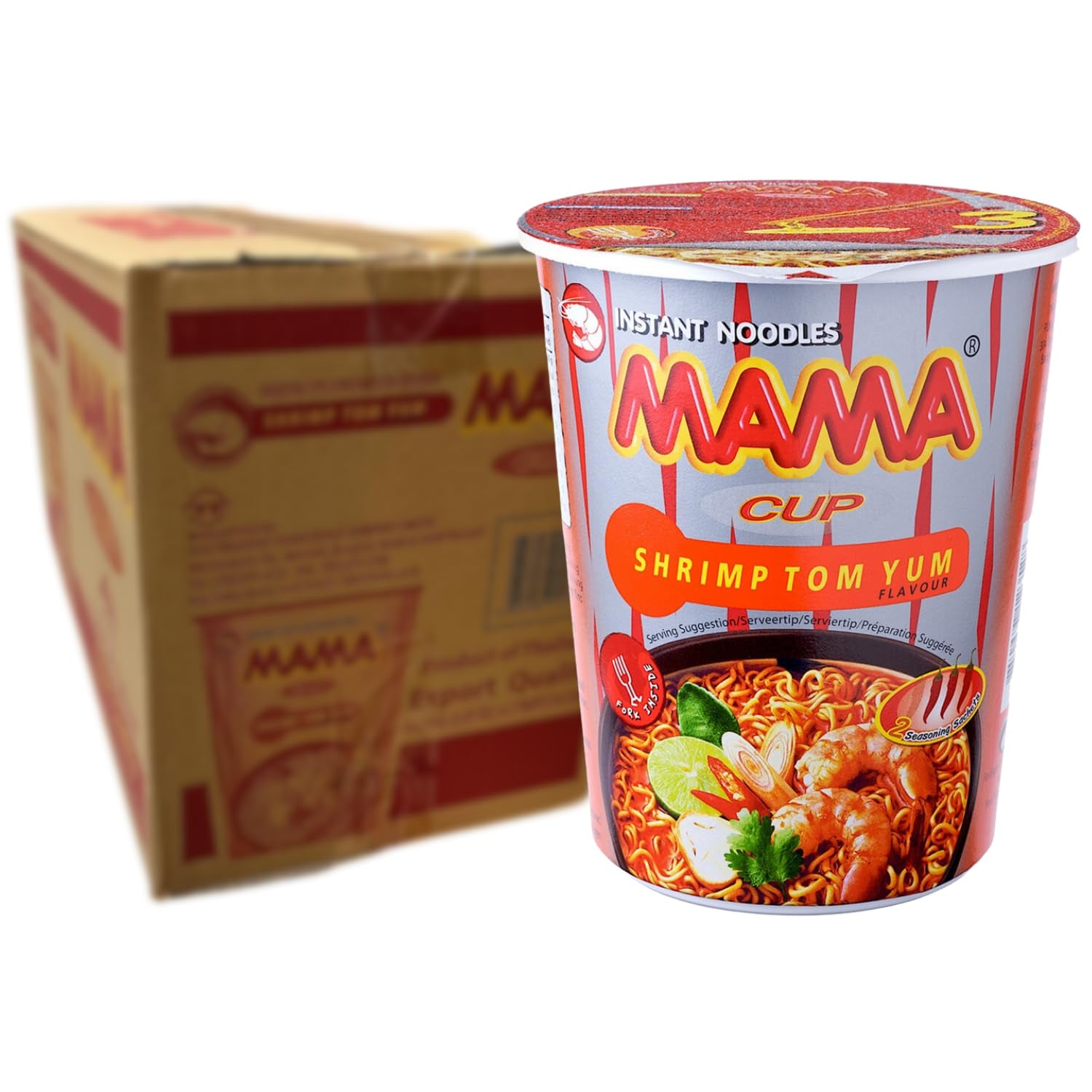 MAMA - Instant Noodles with Chicken - Multiple Pack (30 X 55 GR)