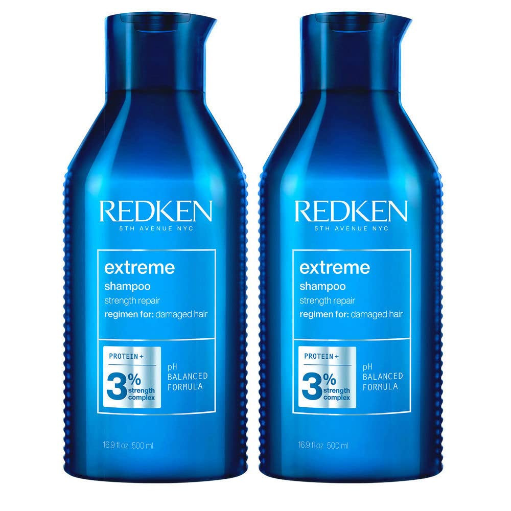 Șampon de păr Redken pentru păr fragil și deteriorat Duș și baie Redken 2 x 500 ml