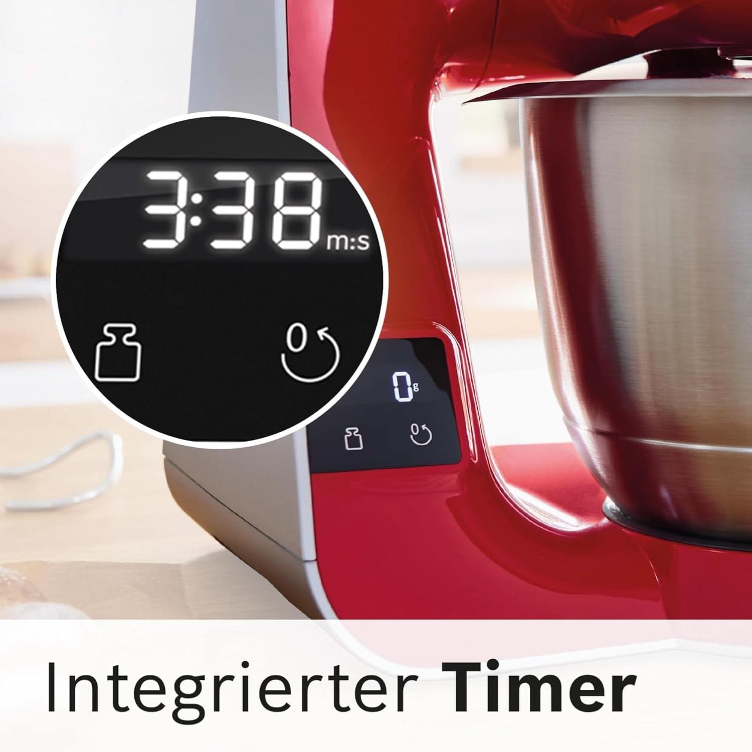 Food processor Bosch Series 4 MUM5X720, integrated scale, stainless steel bowl 3.9L, mixer 1.25L, 1000W Accessories Food and Breastfeeding Bebe Naty Shop