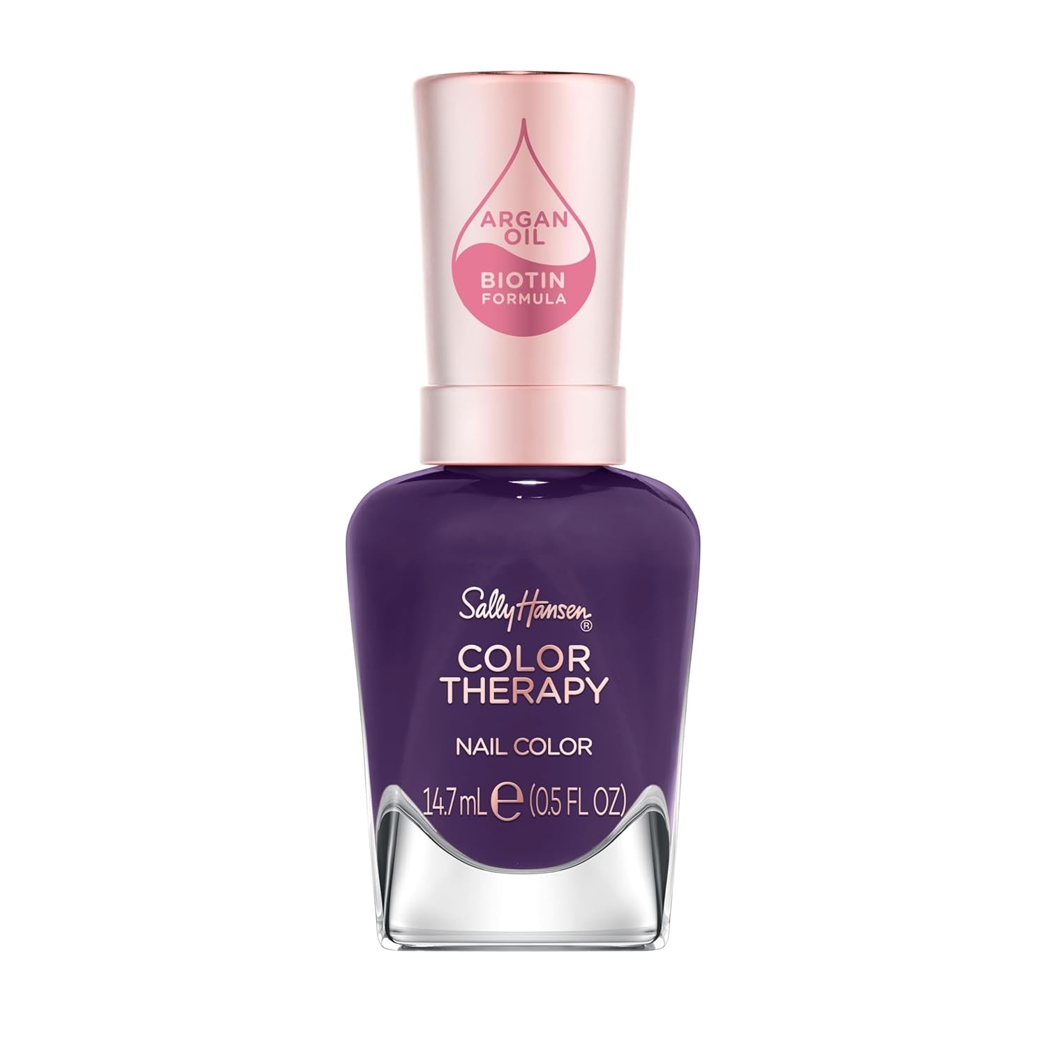 Color Therapy Nail Polish, 400 Confident Queen, Color, Strengthening, Care, 14.7 ml