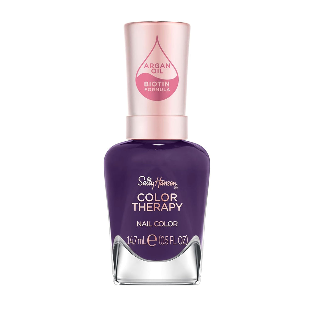 Color Therapy Nail Polish, 400 Confident Queen, Color, Strengthening, Care, 14.7 ml